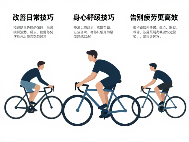 骑行改善日常精力?3个身心舒缓技巧,告别疲劳更高效
