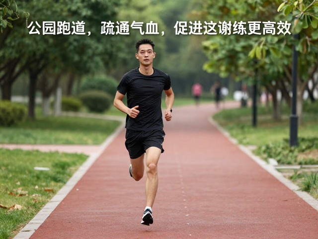 公园跑道疏通气血，促进脂肪代谢，跑步这样练更高效