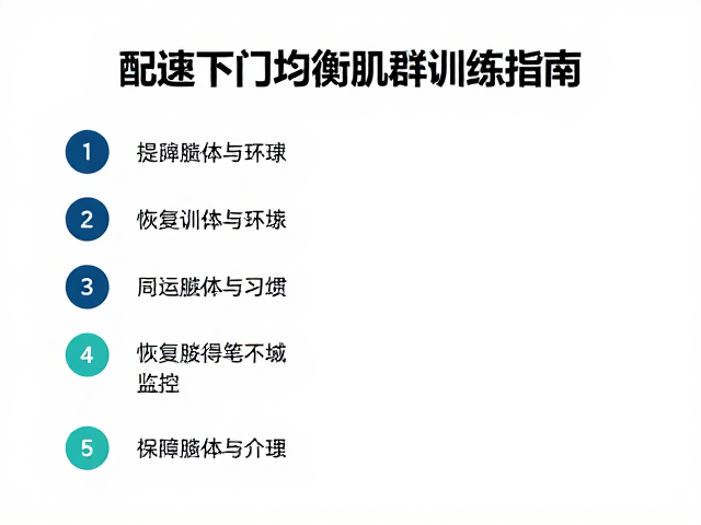 新手入门,500米配速下的均衡肌群训练指南