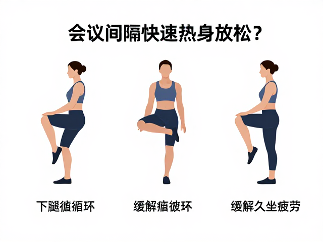 会议间隙如何快速热身放松?3个动作缓解久坐疲劳