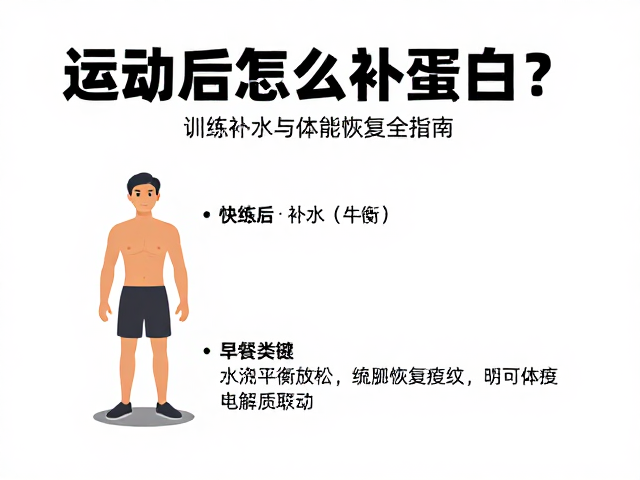 运动后怎么补蛋白?训练后补水放松与体能恢复全指南