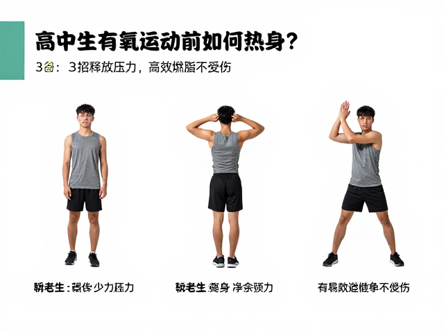 高中生有氧运动前如何热身?3招释放压力,高效燃脂不受伤
