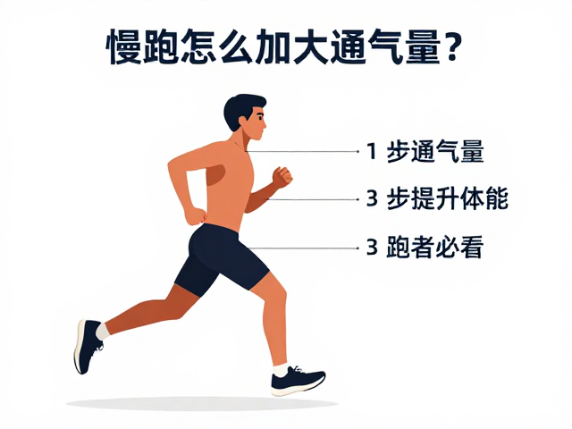 慢跑怎么加大通气量？3步提升体能，跑者必看