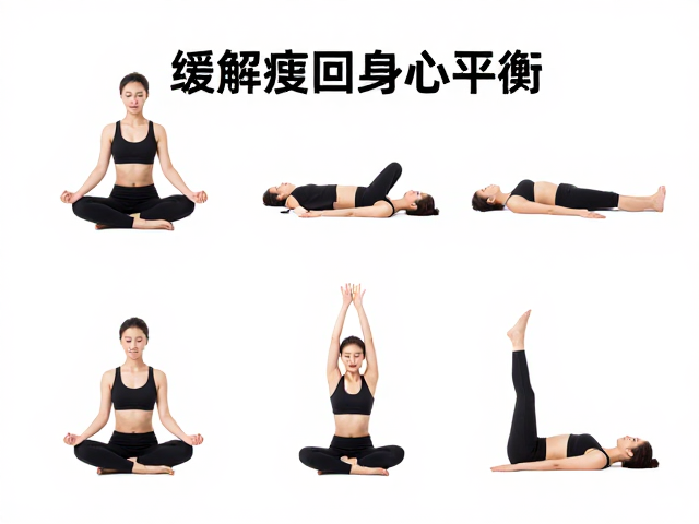缓解焦虑紧张,5个低冲击动作舒缓疲惫,找回身心平衡