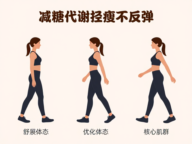 舒展四肢,低速踏步,减糖,3个动作激活代谢,轻松瘦身不反弹