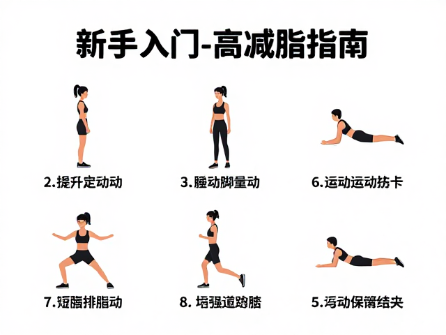 新手入门,短时间高强度运动耗能参考与高效减脂指南
