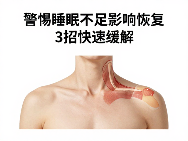 肩颈酸胀难消？警惕睡眠不足影响恢复，3招快速缓解