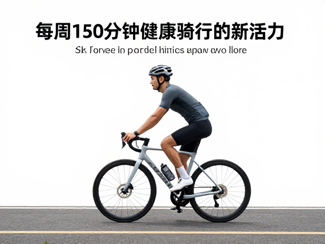 全身调动,每周150分钟骑行道锻炼,激活健康新活力