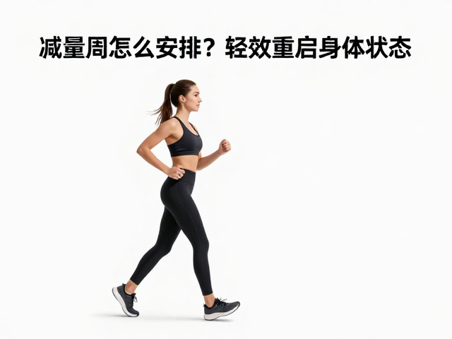 减量周怎么安排?轻松散步助放松恢复,高效重启身体状态