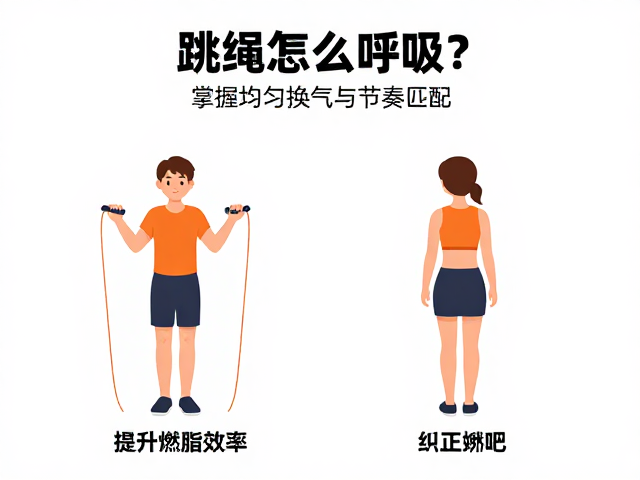 跳绳怎么呼吸?掌握均匀换气与节奏匹配,提升燃脂效率