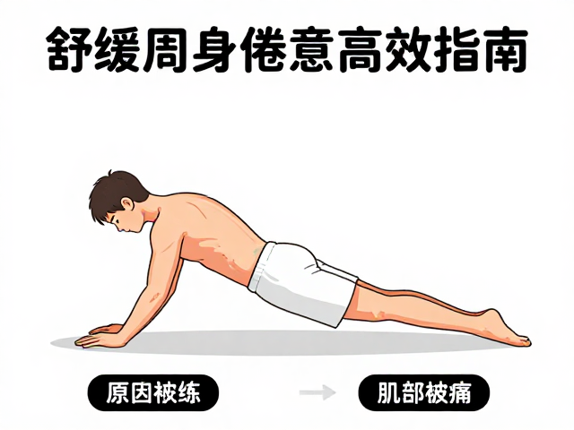 缓解延迟性肌肉酸痛,主动恢复训练,舒缓周身倦意高效指南