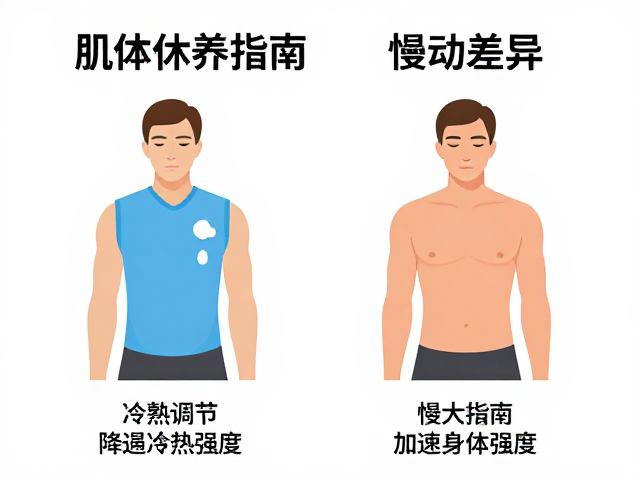 肌体休养指南,冷热敷调节与降低运动强度,加速身体恢复