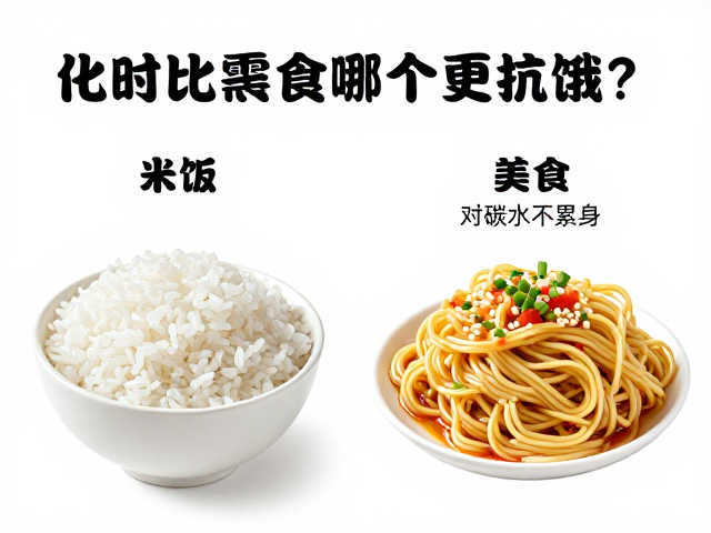 米饭和面食哪个更抗饿？及时补给缓解疲劳，选对碳水不累身