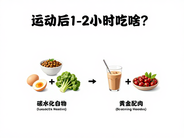 运动后1-2小时吃啥?结合强度修复肌肉,正餐这样吃效率翻倍