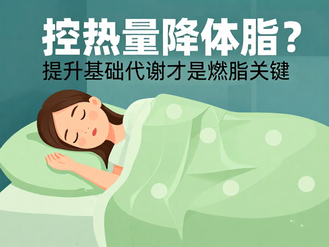 控热量降体脂?提升基础代谢才是燃脂关键