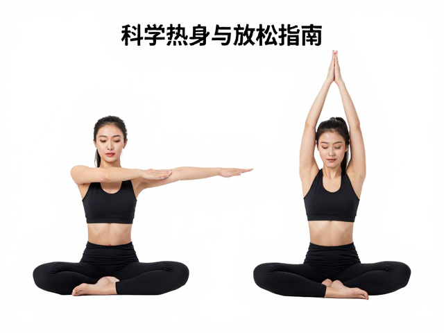 日常运动前后拉伸教程，降低静息心率，科学热身与放松指南