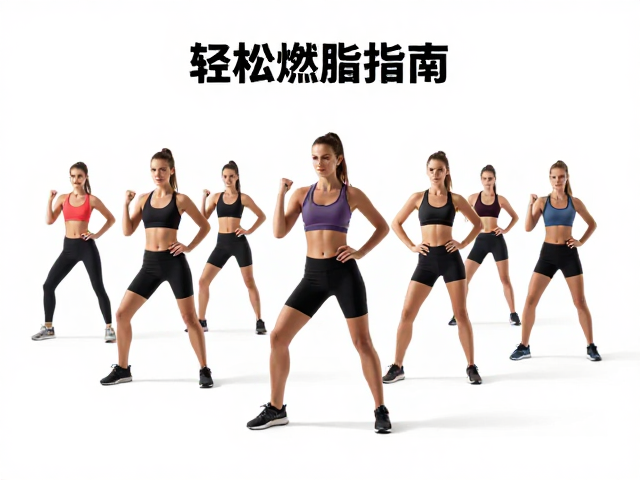 轻松燃脂指南，多人同步训练，中等强度高效瘦身不枯燥