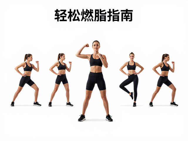 轻松燃脂指南，多人同步训练，中等强度高效瘦身不枯燥