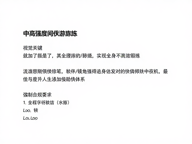 中高强度间歇游,如何通过提升划频实现全身高效锻炼