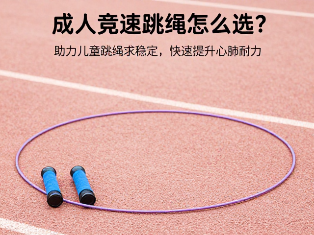 成人竞速跳绳怎么选?助力儿童跳绳需求稳定,快速提升心肺耐力
