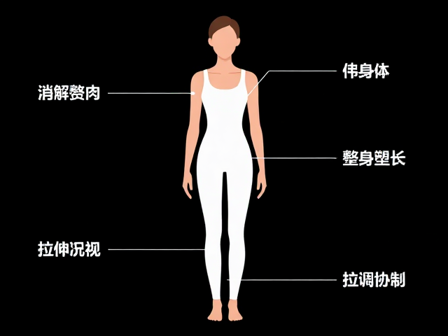 消解赘肉,拉伸放松,全身协调塑形指南,练出紧致线条