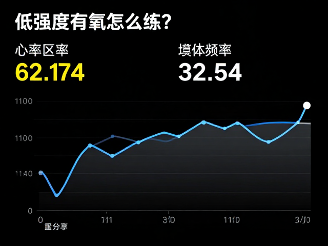 低强度有氧怎么练?增强耐力与训练频率安排指南