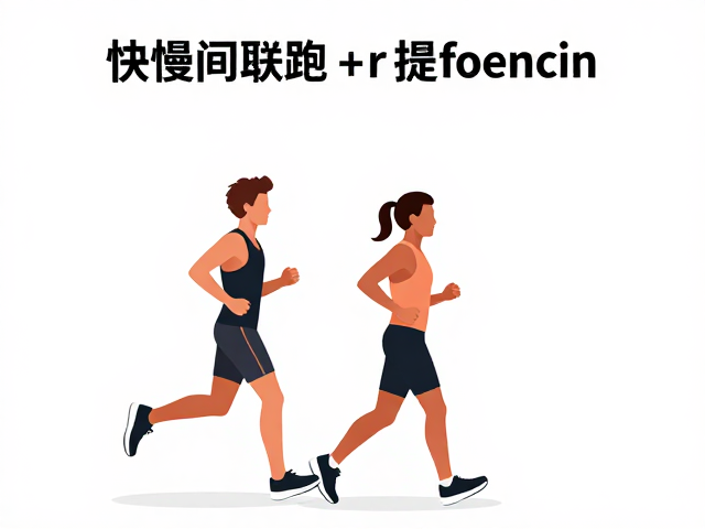 快慢跑间歇跑，结合步行恢复，高效提升心肺耐力