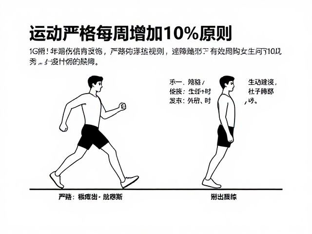 运动后缓和期勿过量！严格遵循每周增加10%原则防受伤