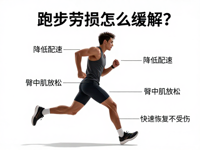 跑步劳损怎么缓解？降低配速，臀中肌放松，快速恢复不受伤