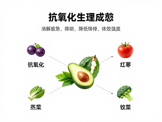 消解疲惫,抗氧化食物助降低训练强度,高效恢复体能