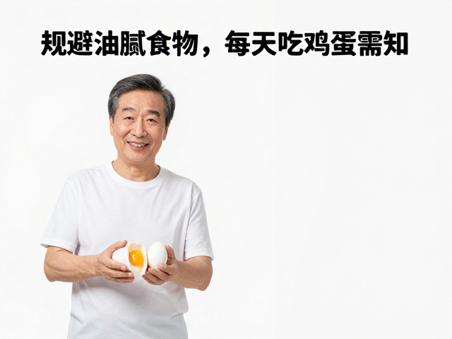 中老年运动者注意,规避油腻食物,每天吃鸡蛋需知