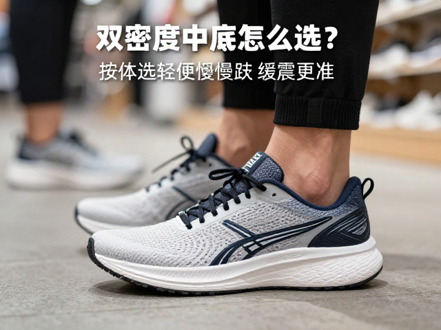 双密度中底怎么选？按体重选轻便慢跑鞋缓震更准