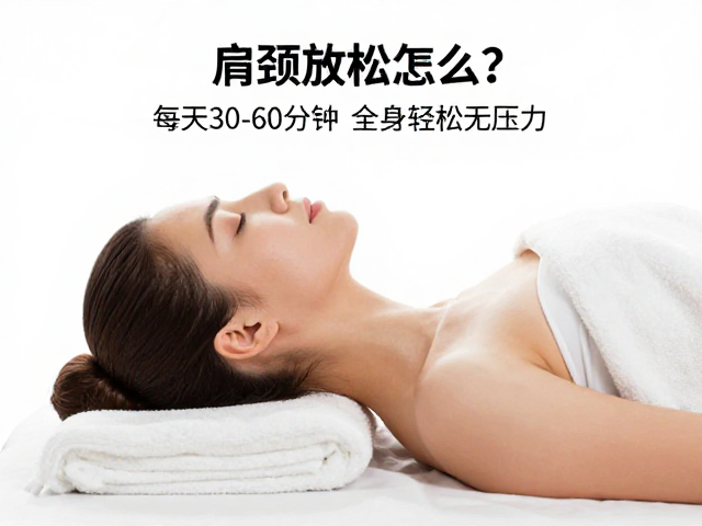 肩颈放松怎么做?每天30-60分钟,全身轻松无压力
