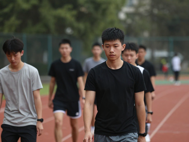 学生体能训练，高效燃脂只需短时间，坚持不累
