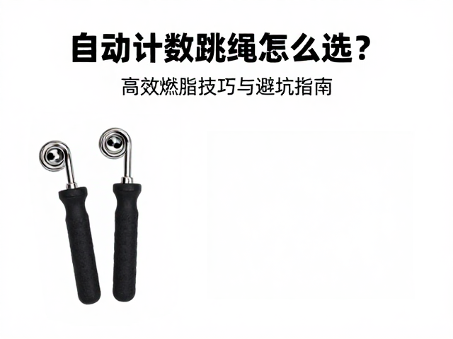 自动计数跳绳怎么选？高效燃脂技巧与避坑指南