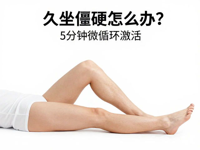 久坐僵硬怎么办?5分钟微循环激活,轻松舒缓久坐疲劳