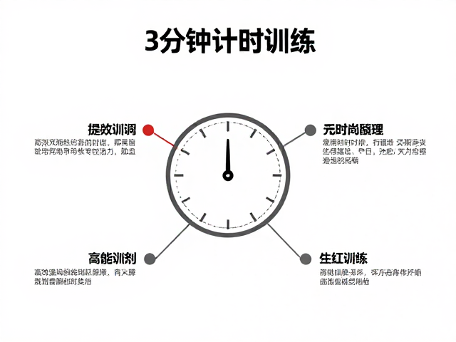 3分钟计时训练，高效提神醒脑，快速提升心肺活力与专注力