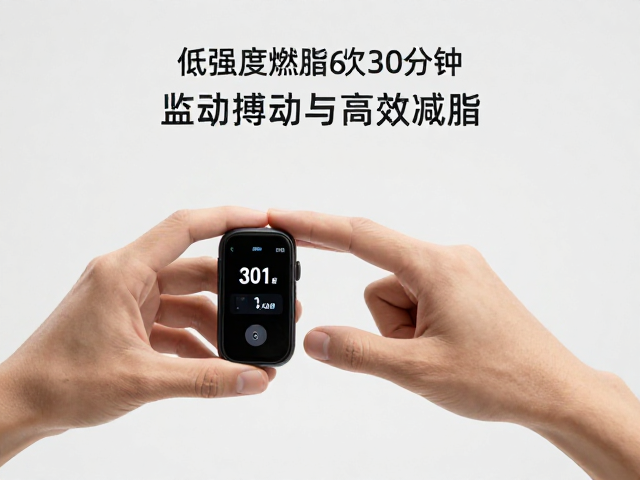 低强度燃脂区单次30分钟以上，监测搏动助高效减脂