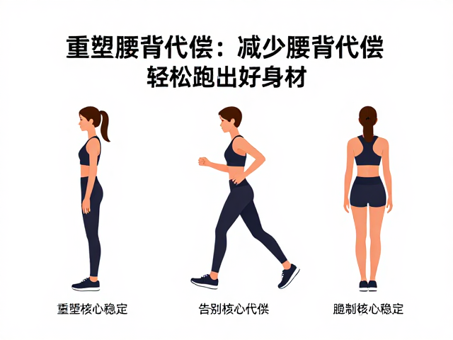 跑步初学者如何舒展腰腿?3招减少腰背代偿,轻松跑出好身材