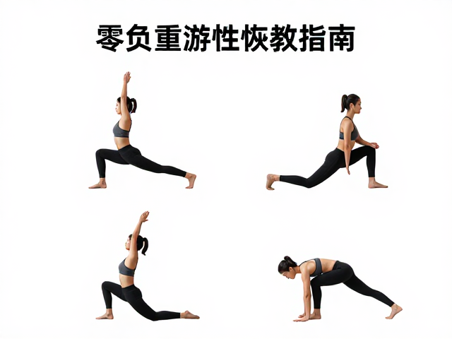 零负重游后拉伸，单次30-60分钟高效恢复指南