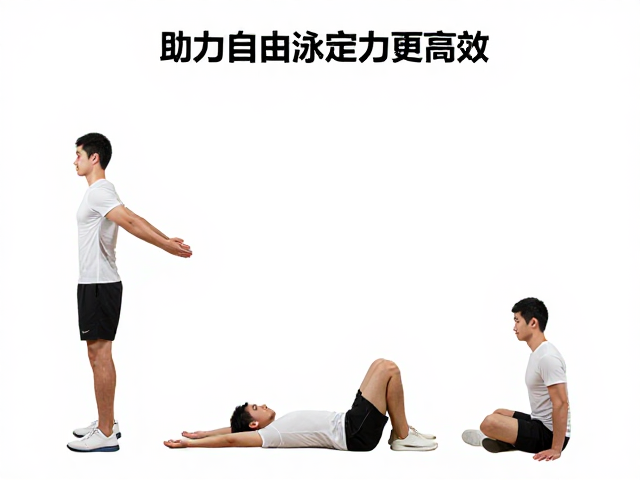 久坐办公族必练,3个动作舒展腰背,助力自由泳发力更高效