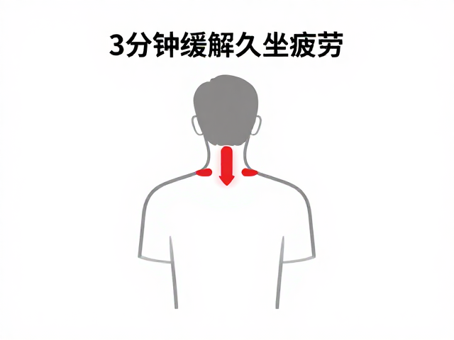 肩颈舒缓操，3分钟缓解久坐疲劳，轻松舒缓肩颈不适