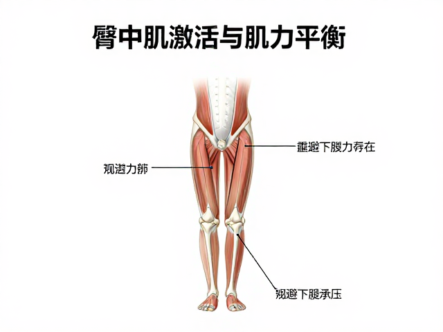 臀中肌激活与肌力平衡,规避下肢承压,重塑运动核心稳定