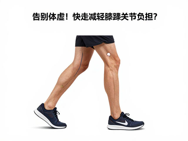 告别体虚!如何通过快走减轻膝踝关节负担?