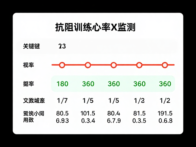 抗阻训练心率监测，不同供能系统下的训练效果解析