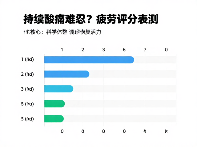 持续酸痛难忍？用疲劳评分表自测，科学休整调理恢复活力