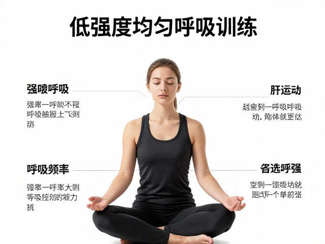低强度均匀呼吸训练,呼吸频率控制与适配动作详解
