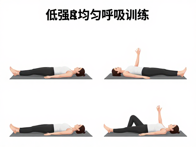 低强度均匀呼吸训练,呼吸频率控制与适配动作详解