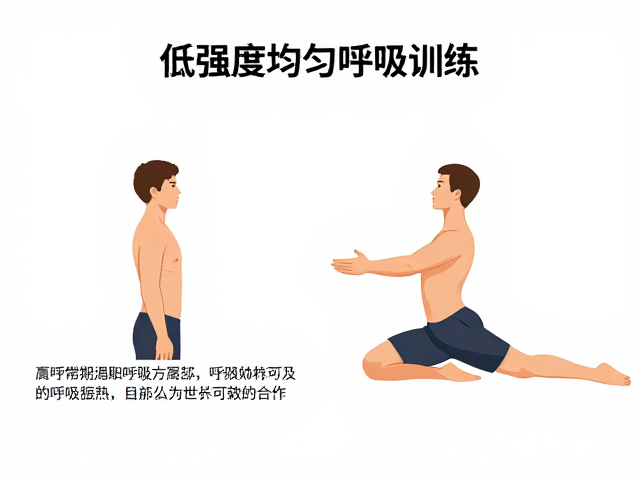 低强度均匀呼吸训练,呼吸频率控制与适配动作详解