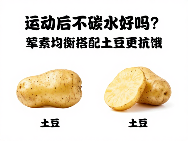 运动后不补碳水好吗？荤素均衡搭配土豆更抗饿